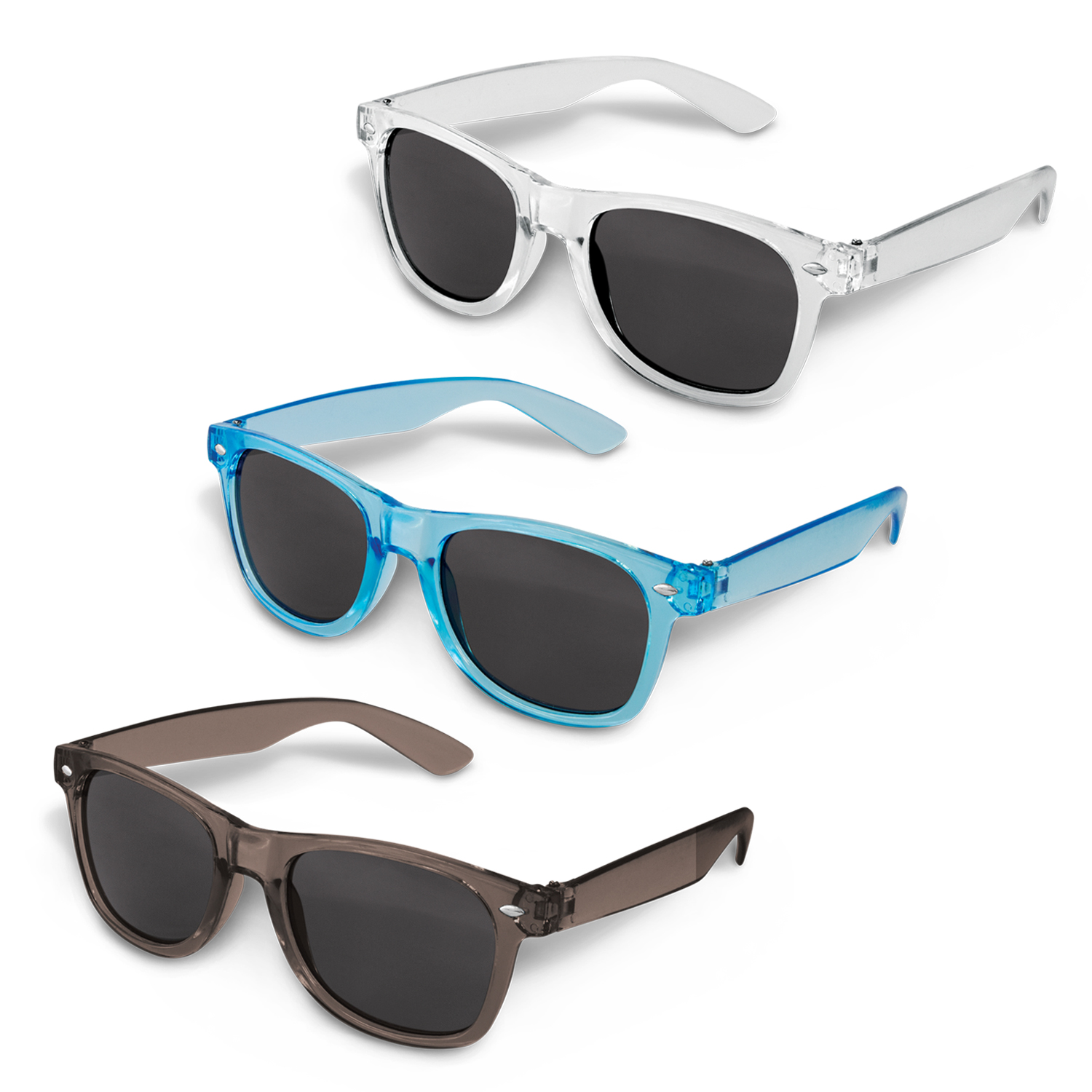 Malibu Premium Sunglasses – Translucent