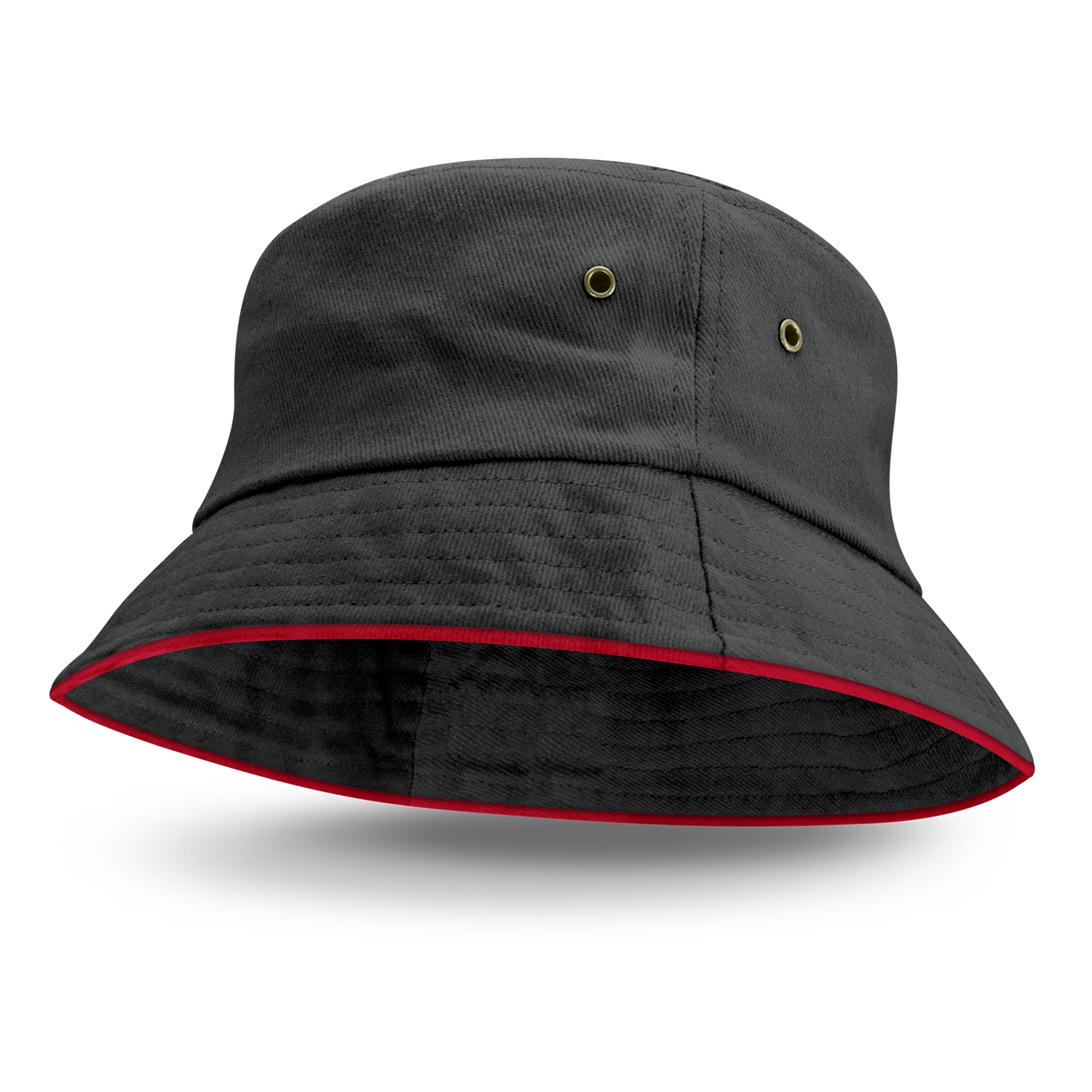 Bondi Premium Bucket Hat – Coloured Sandwich Trim