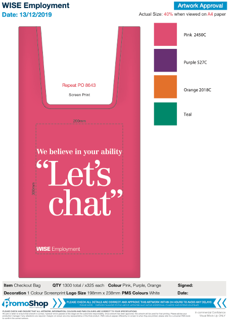 A Graph of Year on Year Buying due to this new process being centralised