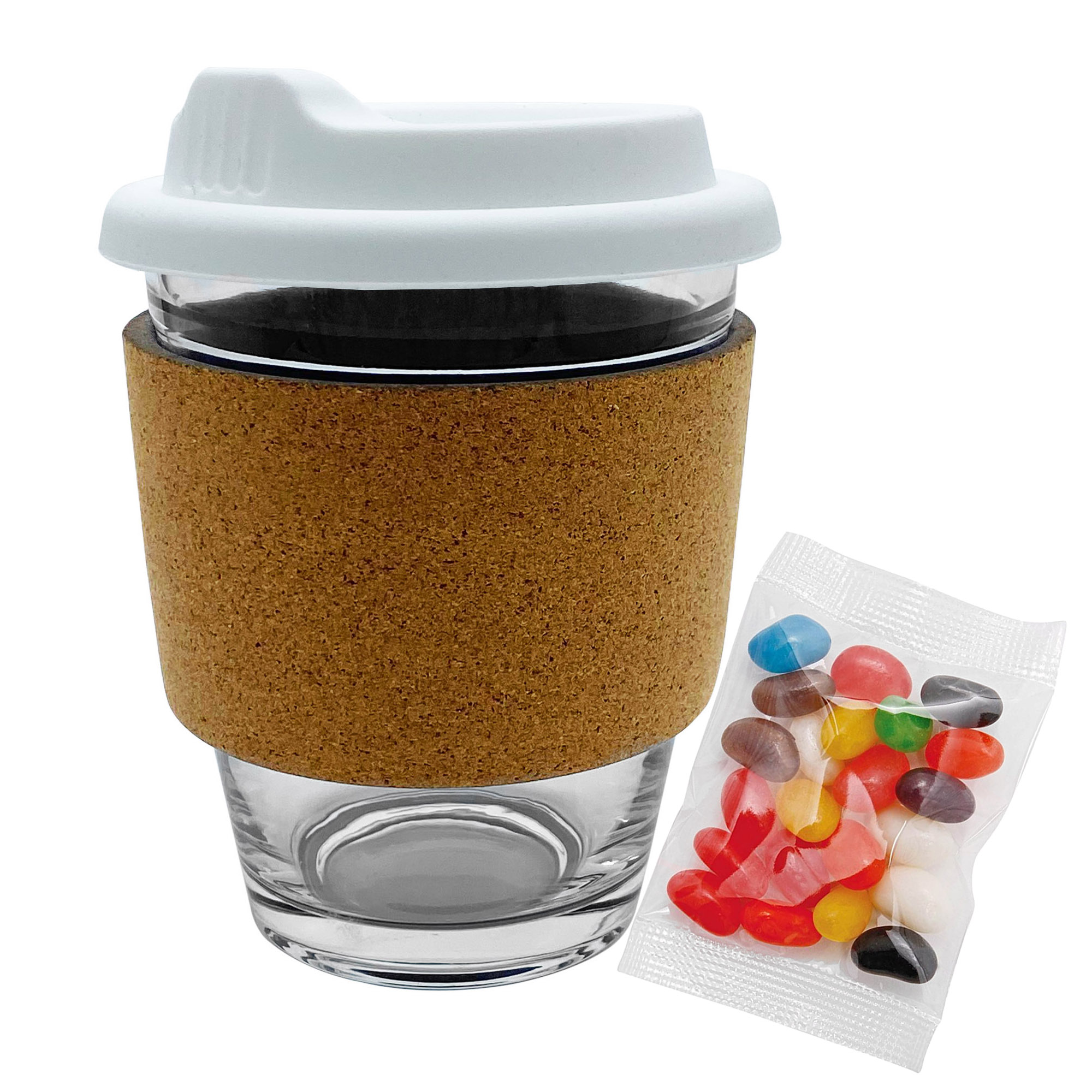 Jelly Bean In Cork Band Glass Coffee Cup - 61140_102423.jpg