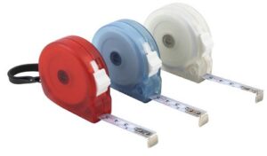 Tape Measure 2 Metre With Frosted Casing