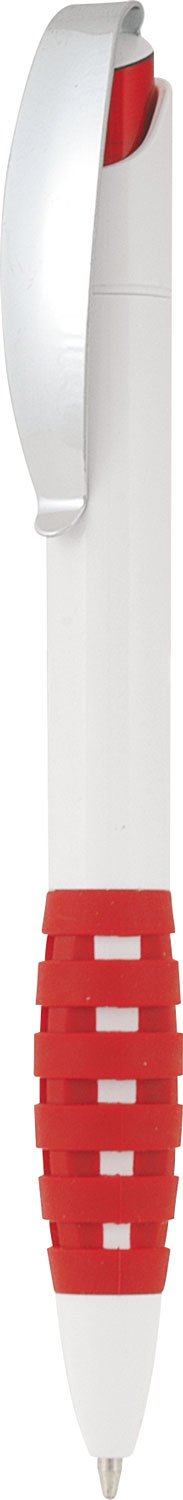 Plastic Pen With Hatched Design Grip Madrid - 21910_115898.jpg