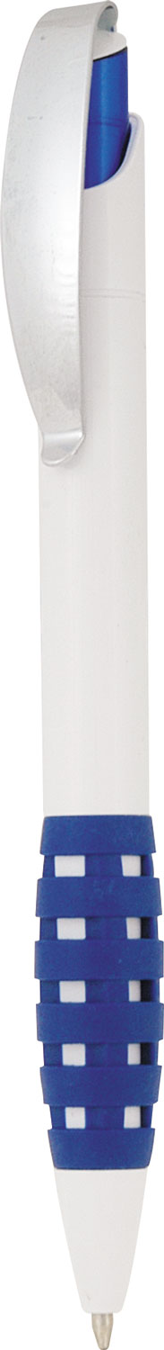 Plastic Pen With Hatched Design Grip Madrid - 21910_115958.jpg