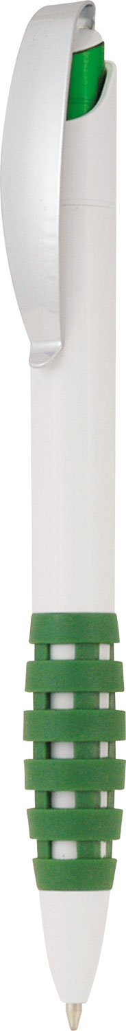 Plastic Pen With Hatched Design Grip Madrid - 21910_116587.jpg