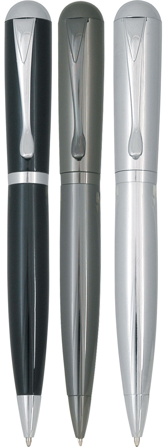 Metal Pen Twist Action Wide Barrel Parker Style Refill Oslo - 21976_116522.jpg