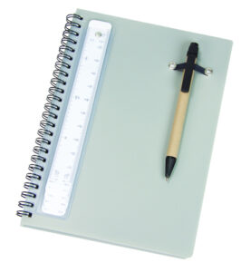 Notebook A5 Siz With Pen And Scale Ruler 160 Pages
