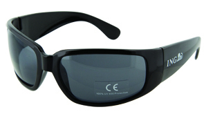 Sunglasses Wrap Style In Black Uv400 Protection Urban