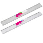 Ruler 30cm Clear With Sticky Note Flagsflags - 54227_67407.jpg