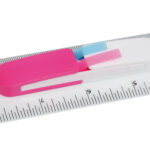 Ruler 30cm Clear With Sticky Note Flagsflags - 54227_67411.jpg