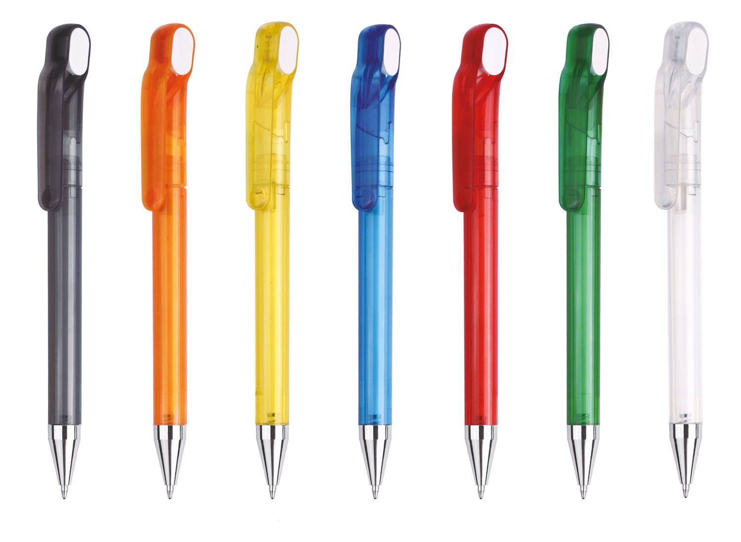 Pen Plastic European Design With Twist Action Jellybean