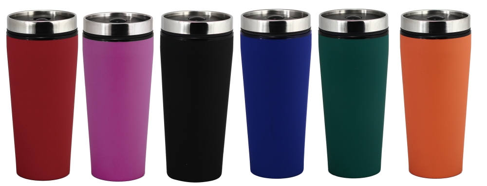 Coffee Mug -Rubber Paint Finish-Bpa Free