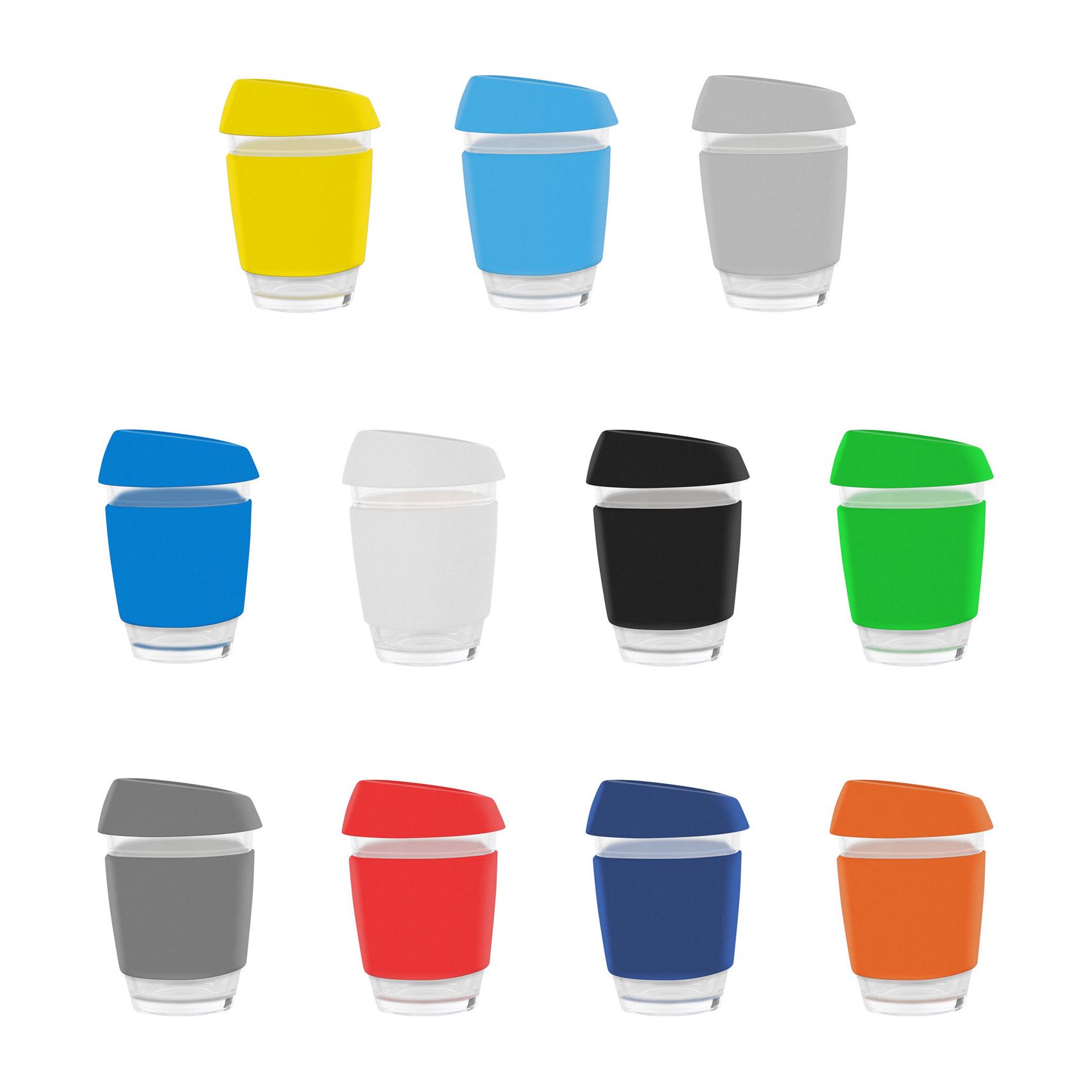 Moama Glass Coffee Cup - 350Ml