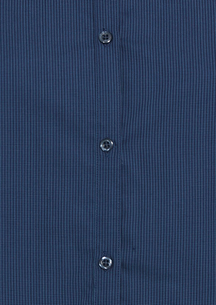 Ladies Micro Check 3/4 Sleeve Shirt - 11566_21416.jpg