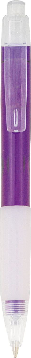Plastic Pen Translucent Barrel And Frosted Grip Vancouver - 21906_117147.jpg