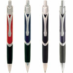 Metal Pen Triangular Barrel Shape Stag - 21945_117068.jpg