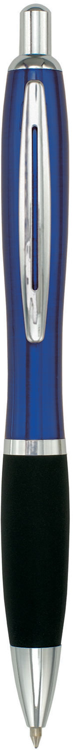 Metal Pen Curved Barrel Black Rubber Grip Ultra Vista - 21977_116387.jpg