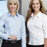 Ladies Luxe 3/4 Sleeve Shirt - 28589_22279.jpg