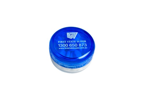 Small Screw Cap Jar (White, Blue, Red or Green Lids)