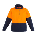 Unisex Hi Vis Half Zip Fleece Jumper - 43759_27810.jpg