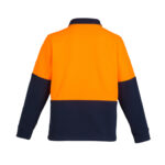 Unisex Hi Vis Half Zip Fleece Jumper - 43759_27811.jpg