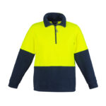 Unisex Hi Vis Half Zip Fleece Jumper - 43759_27812.jpg