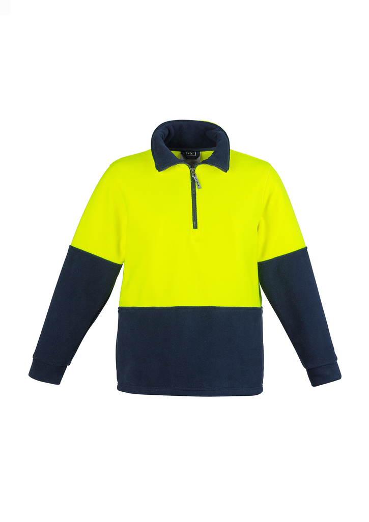 Unisex Hi Vis Half Zip Fleece Jumper - 43759_27812.jpg