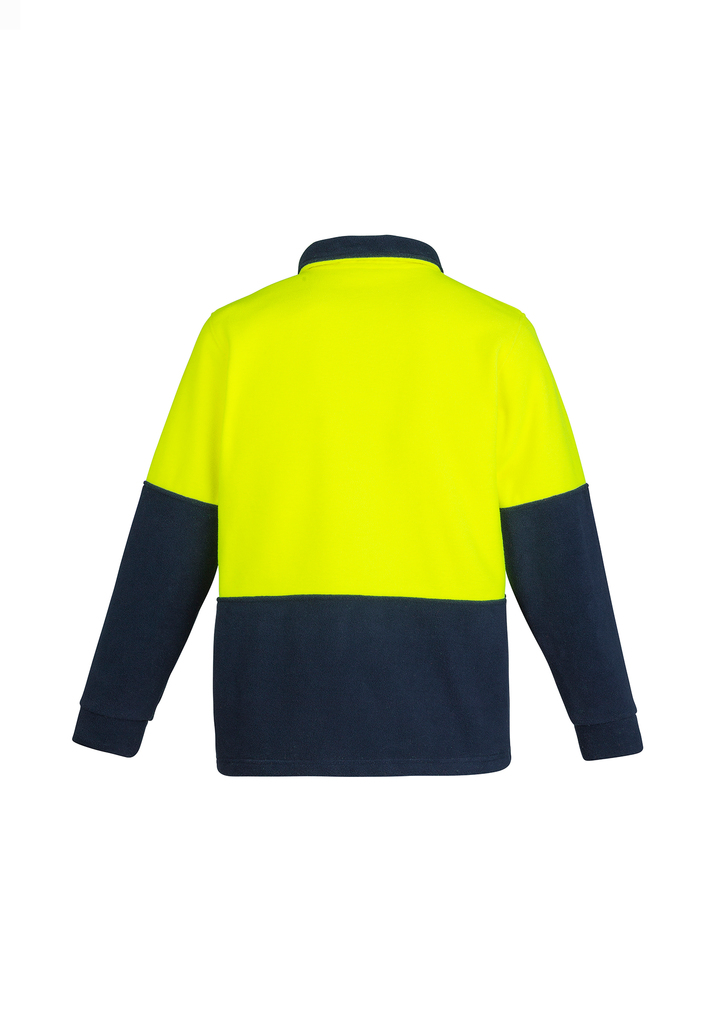 Unisex Hi Vis Half Zip Fleece Jumper - 43759_27814.jpg