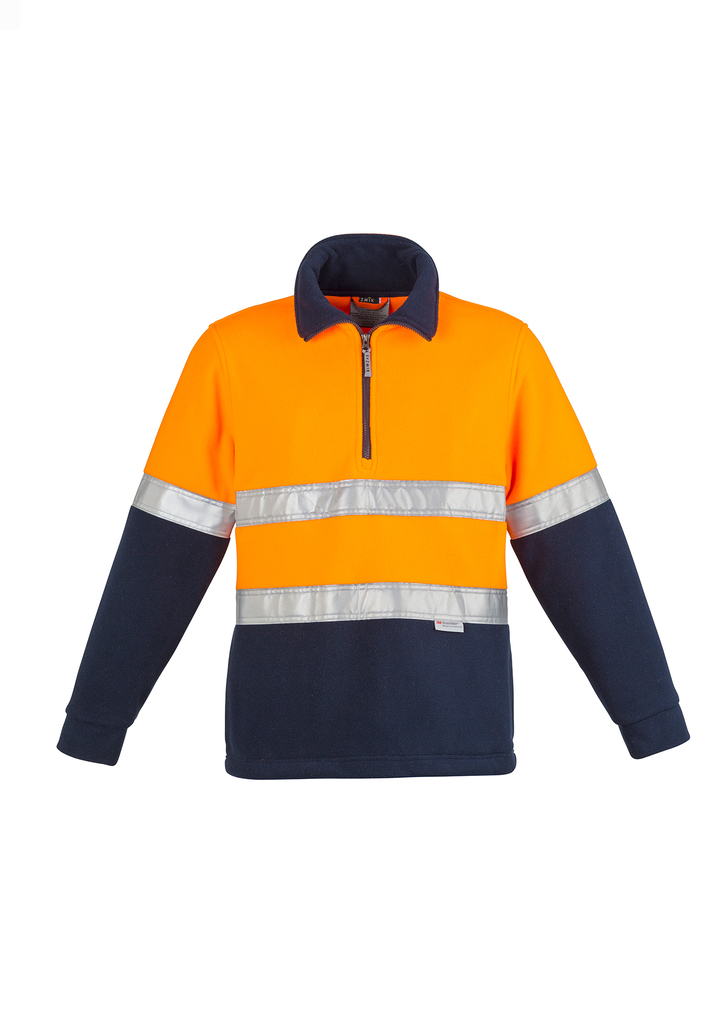 Mens Hi Vis Fleece Jumper – Hoop Taped - 43760_27815.jpg