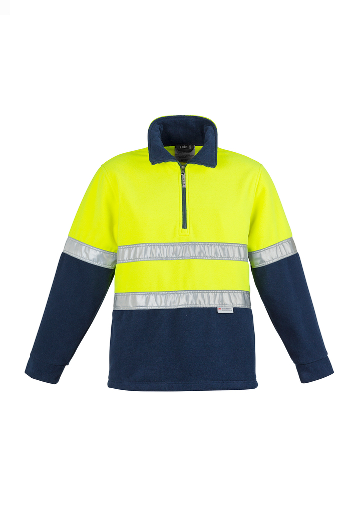 Mens Hi Vis Fleece Jumper – Hoop Taped - 43760_27818.jpg