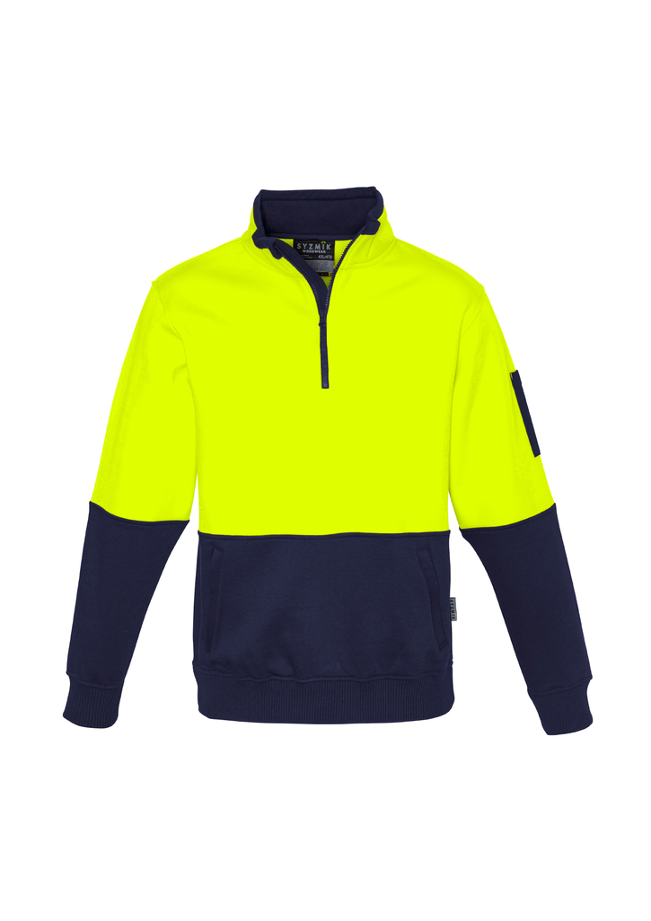 Unisex Hi Vis Half Zip Pullover - 43764_27842.jpg