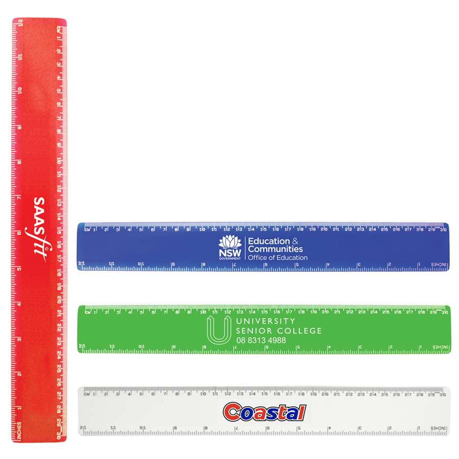 30cm Plastic Ruler