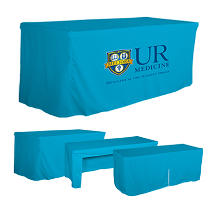 Fitted Table Cloth With Zipper Back