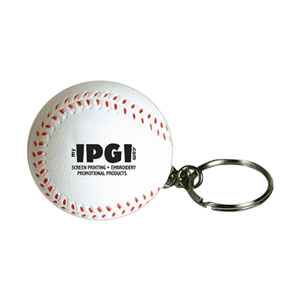 Baseball With Keyring Stress Item - 57735_83897.jpg