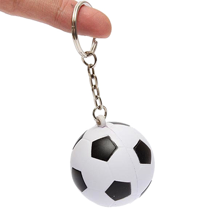Football With Keyring Stress Item - 57736_83904.jpg
