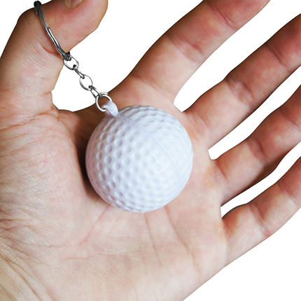 Golf With Keyring Stress Item