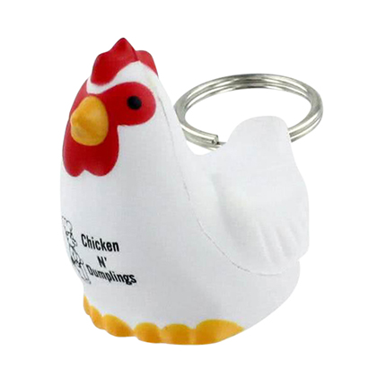 Rooster With Keyring Stress Item