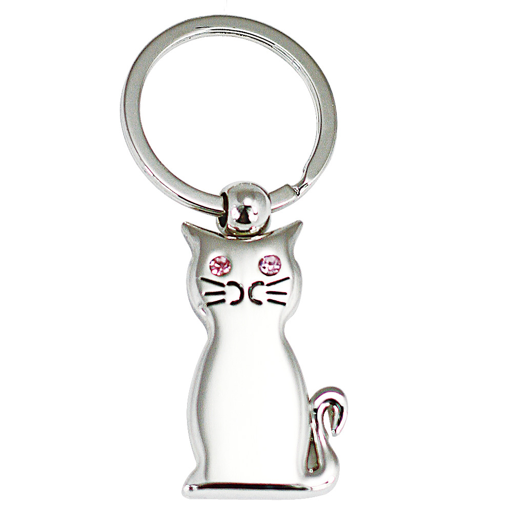 Cat Shape Keyring