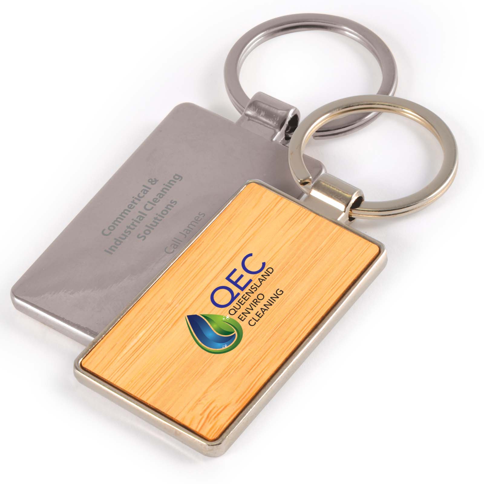Rectangle Bamboo Zinc Keytag - 62891_130425.jpg
