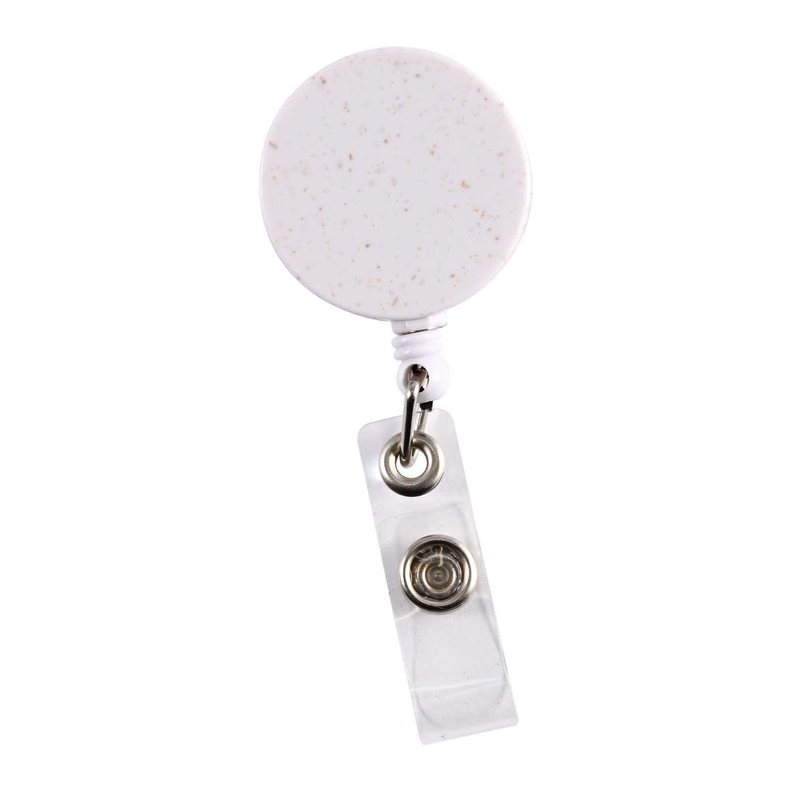 Retractable Badge Holder Wheat Straw - 62893_130079.jpg