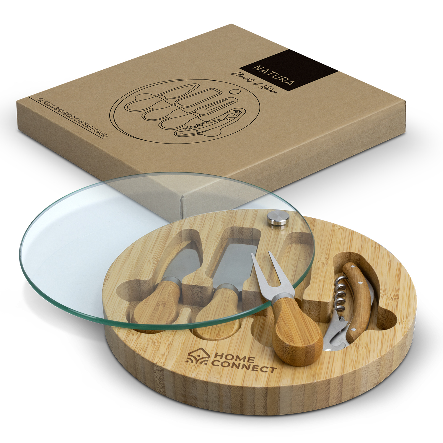 NATURA Glass & Bamboo Cheese Board - 66330_125989.jpg