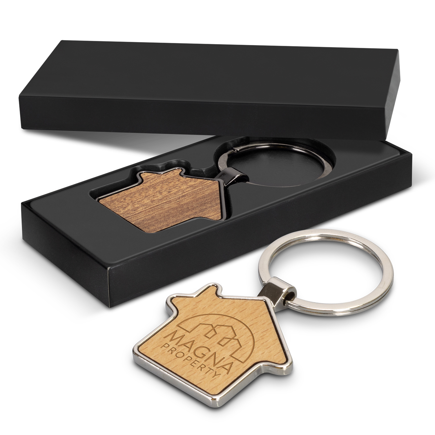 Santo House Shaped Key Ring - 66392_127157.jpg