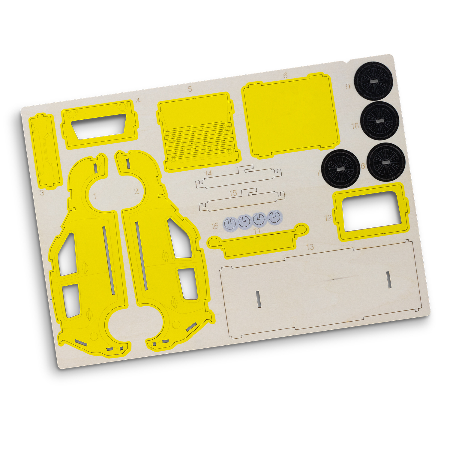 BRANDCRAFT Hatchback Car Wooden Model - 66561_128770.jpg