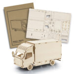 BRANDCRAFT Small Truck Wooden Model - 66565_127965.jpg