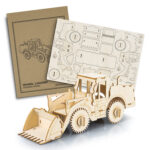 BRANDCRAFT Wheel Loader Wooden Model - 66570_128463.jpg