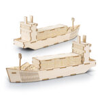 BRANDCRAFT Cargo Ship Wooden Model - 66571_126808.jpg