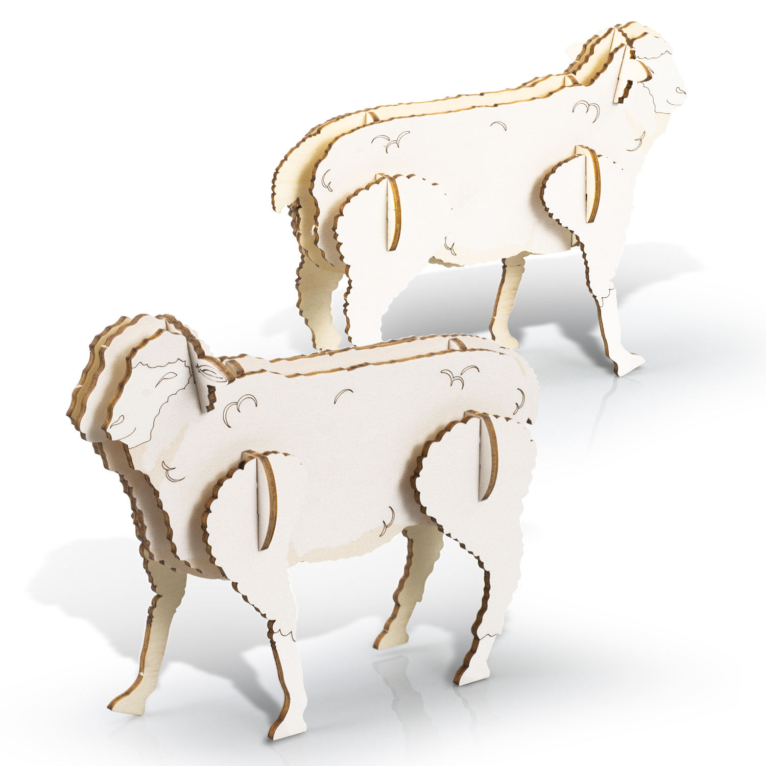 BRANDCRAFT Sheep Wooden Model - 66581_127202.jpg